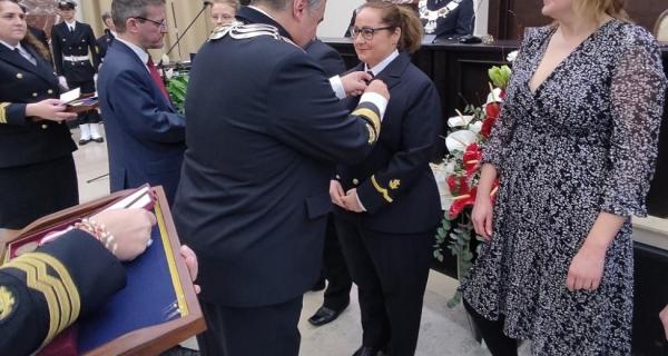 Medal Brązowy za długoletnią służbę - mgr Ewa Pachur
