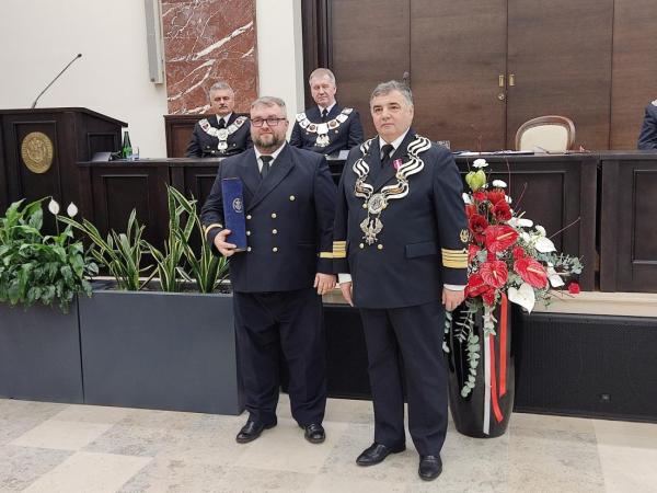 Dyplom doktora habilitowanego - dr hab. inż. Przemysław Ptak